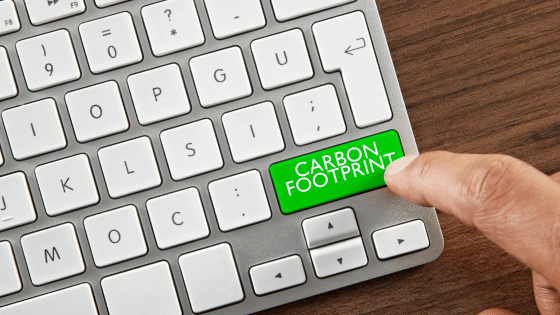 Carbon Footprint keyboard